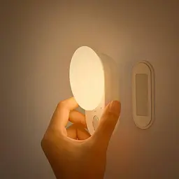 Світильник-нічник Baseus Full Moon Human Body Induction Night Light G2 DGFM-02 White - мініатюра 5