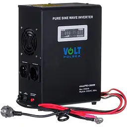 Гібридний ДБЖ/інвертор Volt Polska SINUS PRO 2000 W 24/230V 1400/2000W (3SP200024W) - мініатюра 3