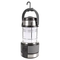Ліхтар кемпінговий Bo-Camp Camp Gear Arcturus Rechargable 220 Lumen Grey/Black (5818812) - мініатюра 2