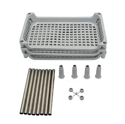 Етажерка Fabrika Home 3-х ярусна 27.5 х 17 х 39 см Сіра - мініатюра 2