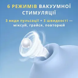 Вакуумний кліторальний стимулятор I’MCUM GlowCloud Вібратор 2 в 1 у вигляді нічника (7970379617680) - мініатюра 5