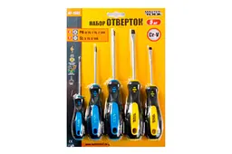 Набір викруток Mastertool (у наборі 5 шт.) 40-1505 - мініатюра 2