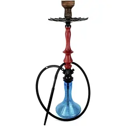 Кальян KARMA HOOKAH 3.2 Red (Craft Crash Blue) - мініатюра 2