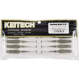 Силікон Keitech Swing Bait 2.8" #418 Bluegill Flash (8 шт/уп) - мініатюра 2