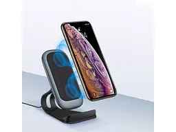 Бездротовий зарядний пристрій ColorWay Wireless Stand 10 W Blue (CW-CHW30Q-BL) - мініатюра 3
