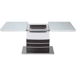 Стіл GT Racer KY8105 (160-200*80*76) White/Wooden - мініатюра 2