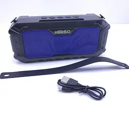 Портативна Bluetooth-колонка Kimiso KMS-131 бездротова колонка з радіоприймачем фм бумбокс - мініатюра 9