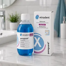 Ополіскувач для ротової порожнини Miradent Paroguard з CHX 0,20% 200 мл