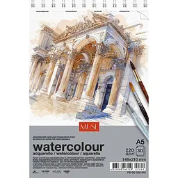 Блок Muse Aquarelle на пружині A5 30 аркушів (PB-SC-030-340)