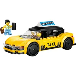 Конструктор LEGO City Жовте таксі 122 деталі (60487) - мініатюра 4