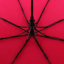 Жіноча складана парасолька напівавтомат Art Rain 98 см малинова - мініатюра 4