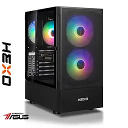 Комп'ютер HEXO Gaming Mainstream Pro (HGMP-8400FN5060-32S1TBK) Black / AMD Ryzen 5 8400F (4.2-4.7), 6 ядер / NVIDIA GeForce RTX 5060 / 32 ГБ (DDR5) / 1024 ГБ (SSD) - мініатюра 2