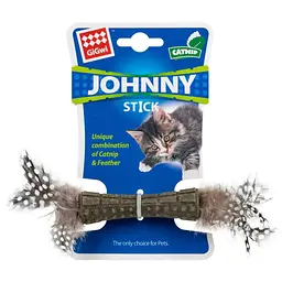 Іграшка для котів GiGwi Catnip з пір'ям та м'ятою, 8 см