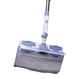 Швабра для вікон з телескопічною ручкою та поворотною голівкою 145 см Household Cleaning Products HP-35015-30 - мініатюра 6
