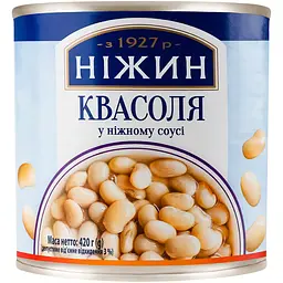 Квасоля Ніжин в ніжному соусі 420 г (943020)