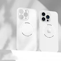 Ультратонкий чохол CasePro Ultra Thin MagSafe із захистом камери Transparent для iPhone 14 Plus - мініатюра 3