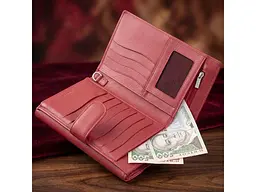 Портмоне-клатч унісекс із натуральної шкіри Cortina 5073 rosso червоне 19×12 см TONY PEROTTI acs0032615 - мініатюра 5