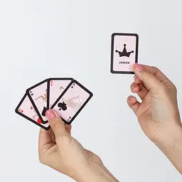 Гральні карти Secret Play Kamasutra чорні 54 шт.