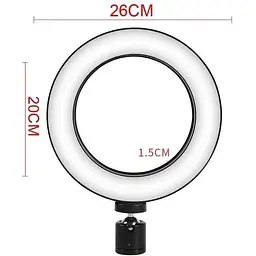 Світлодіодне кільце Ring Fill Light 26 см - мініатюра 9