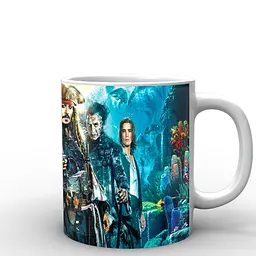 Кухоль GeekLand Pirates of the Caribbean Пірати Карибського моря герої п'ятої частини PC.02.030 330 мл білий - мініатюра 3