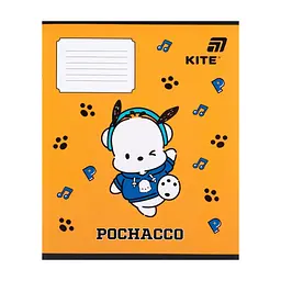 Зошит Kite Pochacco, 12 аркушів, коса лінія (PC26-235), в асортименті - мініатюра 9