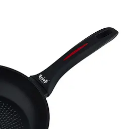 Набір сковорідок Smart Fry Krauff Ø20 см, Ø26 см та сковорідка для млинців Ø24 см+ Універсальна скляна кришка та - мініатюра 7