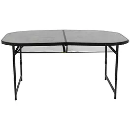 Стіл Bo-Camp Northgate Oval 150x80 cm Black/Grey (1404188) - мініатюра 2