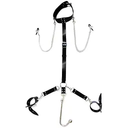 Бондажний набір із металевим анальним гаком №1 Art of Sex Beatrice Bondage set with anal hook №1