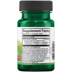 Пробіотик Swanson Oral Probiotic Formula 3 billion Cfu 30 таблеток Natural Strawberry - мініатюра 2