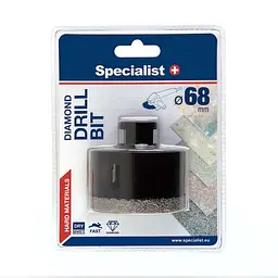 Коронка алмазна по кераміці/склу Specialist+ 68 мм (11/2-9468) - мініатюра 2