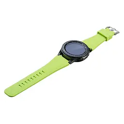 Силіконовий ремінець Primo для годинника Huawei Watch GT 2/GT Active 46 мм Light Green - мініатюра 3