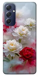 Чохол Demsky Red and white smoke для Samsung Galaxy M54 5G