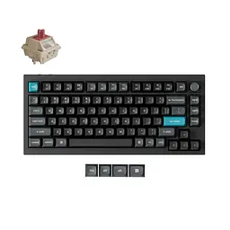 Клавіатура бездротова Keychron Q1 Ultra Keychron Red Switch Black RGB (Q1U-M1-UA) - мініатюра 7