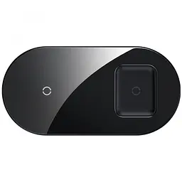 Бездротовий зарядний пристрій Baseus Simple 2 in 1 18 W для телефона та навушників (WXJK-01) - мініатюра 2