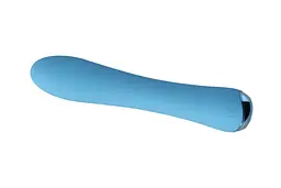 Вібратор з підігрівом FairyGasm WowGenie blue, підігрів до 42 °C - мініатюра 4