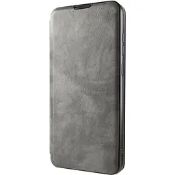 Шкіряний чохол-книжка Belora для TECNO Spark Go 2 Gray - мініатюра 3