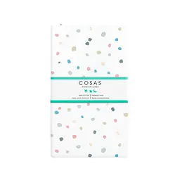 Простирадло Cosas на резинці 80х160 color blots, бежевий (ColorBlots_80х160х20) - мініатюра 4