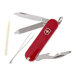 Ніж Victorinox Rally 58мм,9функ,черв - мініатюра 2