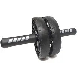 Ролик для преса EasyFit BLM подвійний чорний (EF-1356)