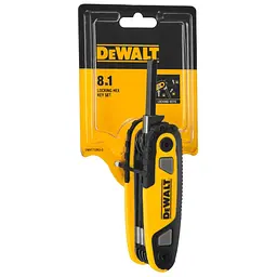 Ключі шестигранні HEX1.5-8мм складаються в корпус набір 8шт DeWALT hoz0012931 - мініатюра 6