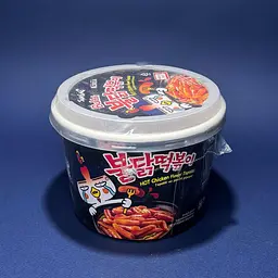 Лапша ремней Samyang Topokki Hot Chicken Buldak 185 г
