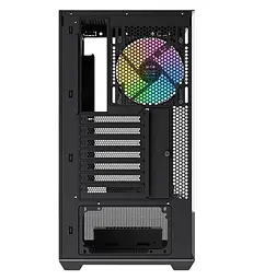 Корпус SAMA V40 без БЖ (V40-BKADA6X1-GL) Black - мініатюра 4