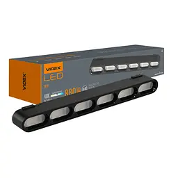 Світильник магнітний трековий Videx LD16B 11W 4000K 48V чорний (VL-TRMS-LD16B)