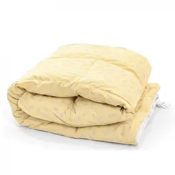 Набір MirSon пуховий №9518 Bio-Beige зима ковдра 200х220 см + 2 подушки бежевий (2200010805277) - мініатюра 4