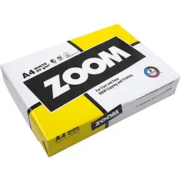 Папір для офісної техніки A4 80г/м2 Ф ZOOM 500 аркушів (5) (240)