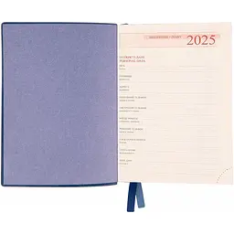 Щоденник датований Leo Planner Apiro А6, 352 сторінки синій (252599) - мініатюра 2