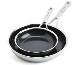 Набір сковорідок KitchenAid MSS 2 предмети сріблястий СС006065-001