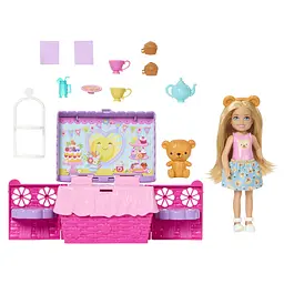 Ігровий набір Barbie Club Chelsea Чайна вечірка з лялькою Челсі (JJB40) - мініатюра 9