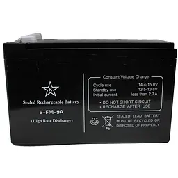 Акумуляторна батарея KSTAR 12V 9AH AGM (6-FM-9A)