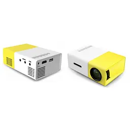 Проектор портативний мультимедійний RIAS YG300 Yellow (3sm_746563180) - мініатюра 4